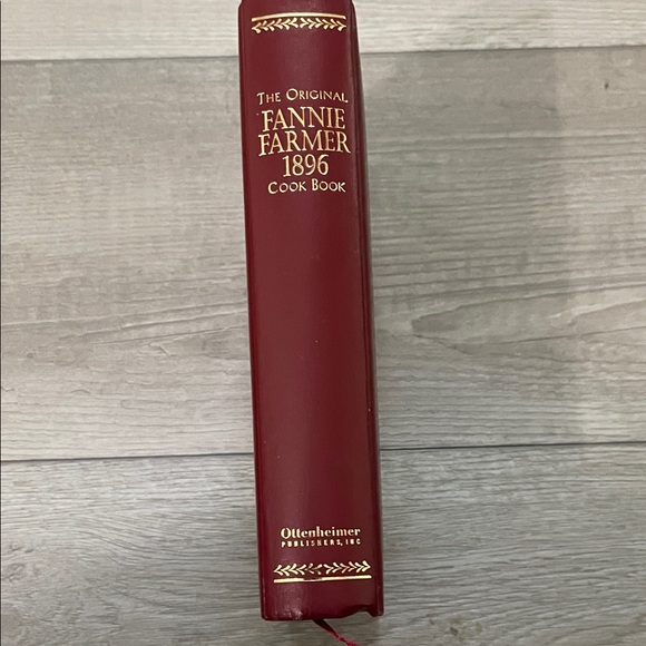 Fannie Farmer 1896 Cook Book - Classic Red Edition - Picture 7 of 12